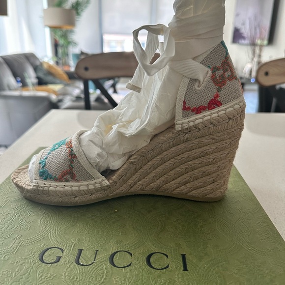 Gucci multicolor espadrilles - Picture 3 of 8